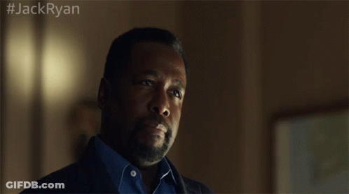 A Man Says I Don 'T Give A S * It In A Dark Room GIF
