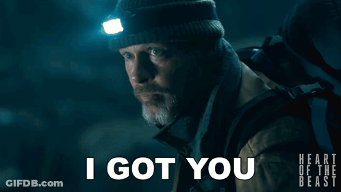 A Man Says I Got You In A Movie Scene GIF