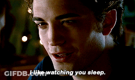 A Man Says " I Like Watching You Sleep " GIF