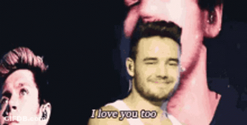 A Man Says I Love You Too In Front Of Another Man GIF