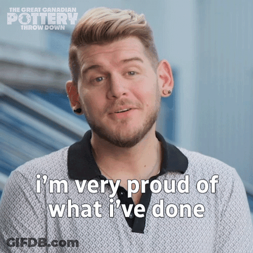 A Man Says I 'M Very Proud Of What I Ve Done GIF