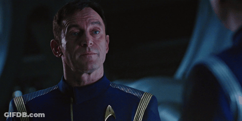 A Man Says I Sense Fuckery In Yellow Letters GIF