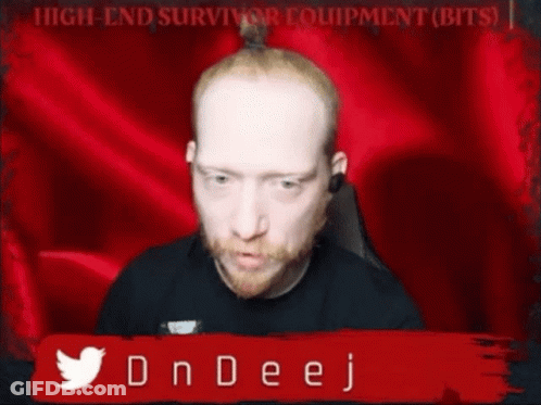 A Man Says It 'S All Gonna Be Okay On A Red Background GIF