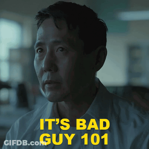 Man Says It's Bad Guy 101 GIF