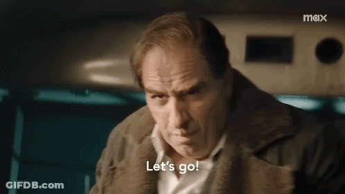 A Man Says Let 'S Go In A Movie Scene GIF