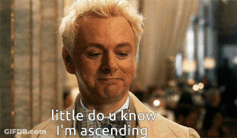 A Man Says Little Do U Know I M Ascending GIF