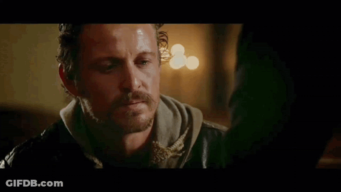 A Man Says They Never Gonna Get Over It In A Movie Scene GIF