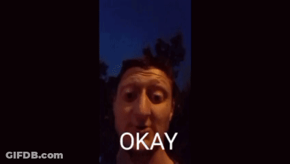 A Man Says " This Is A Code " In Front Of His Face GIF
