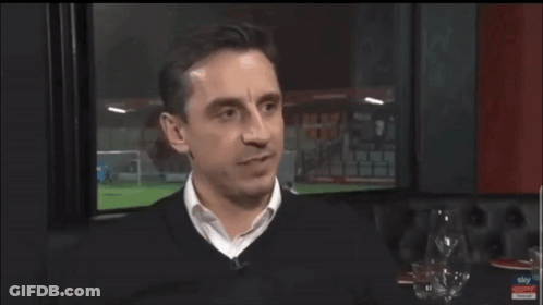 A Man Says " This Was The Banker " In Front Of A Stadium GIF