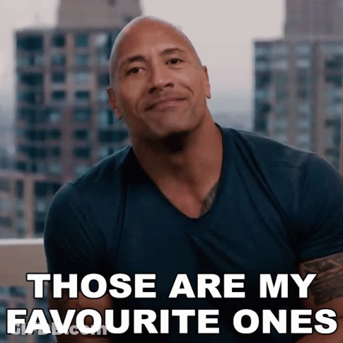 A Man Says Those Are My Favourite Ones In Front Of A City GIF