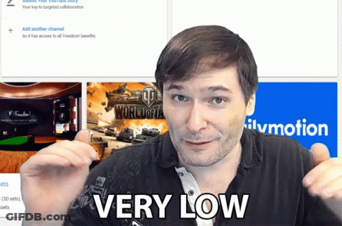 Man Says Very Low Front Of World Of Tanks GIF