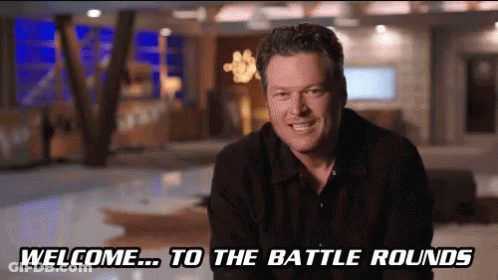 A Man Says Welcome To The Battle Rounds In A Video GIF
