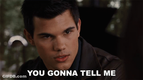A Man Says What 'S Wrong With You While Looking Down GIF