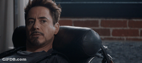 A Man Sits In A Chair With The Words " Where Did I Lose You " Below Him GIF