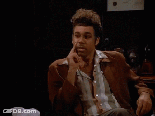 A Man Sitting In A Chair With The Words That 'S True On The Bottom Right GIF