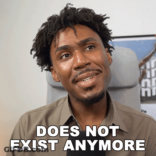 A Man Sitting In An Airplane Seat With The Words Does Not Exist Anymore GIF