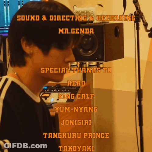 Man With Microphone Saying Sound & Recording GIF
