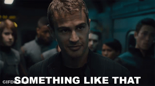 A Man Stands In Front Of A Crowd With Something Like That Written On The Bottom Right GIF