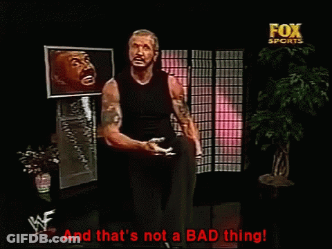 A Man Stands In Front Of A Fox Sports Advertisement GIF
