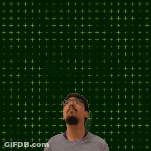 A Man Stands In Front Of A Green Background With The Number 24 GIF