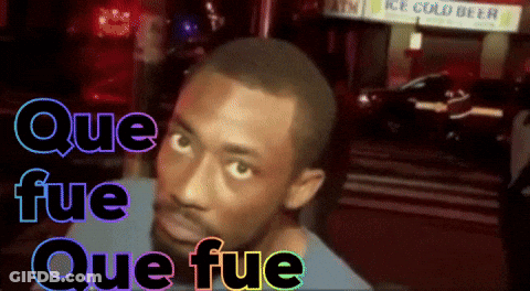 A Man Stands In Front Of A Ice Cold Beer Sign GIF