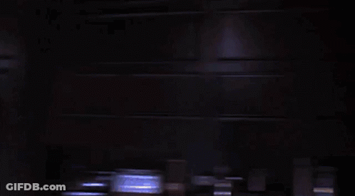 A Man Stands In Front Of A Sign That Says People Who Don T Close Their GIF