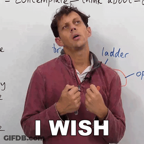 A Man Stands In Front Of A White Board With The Words Ladder Written On It GIF
