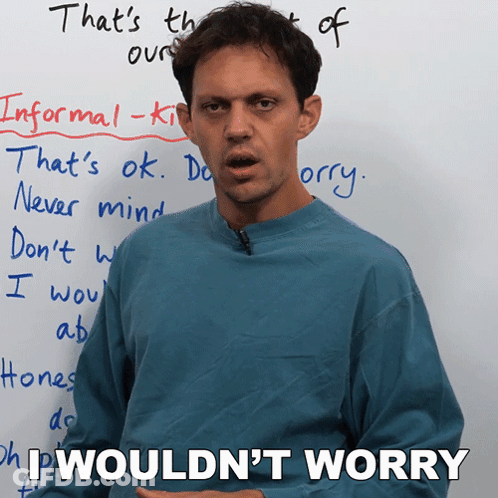Man Standing In Front Of Whiteboard Worry GIF