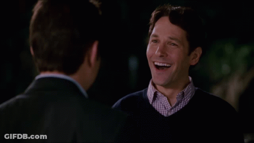 A Man Talking To Another Man With The Words " I Will See You There Sir " On The Bottom GIF