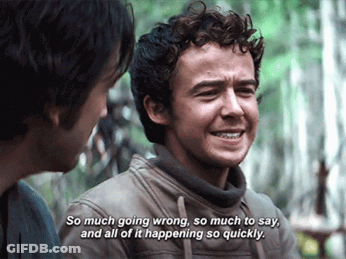 Man Talking To Another About Things Going Wrong GIF