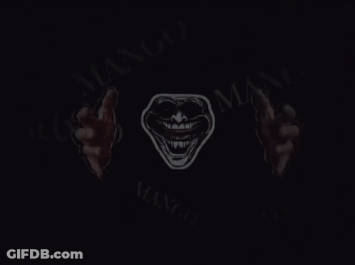 A Man Wearing A Black Hat With The Letter A On It GIF