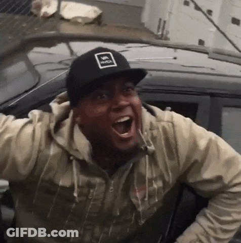 A Man Wearing A Black Hat With The Word Rvca On It GIF