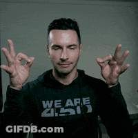 A Man Wearing A Black Hoodie That Says We Are 4:20 GIF