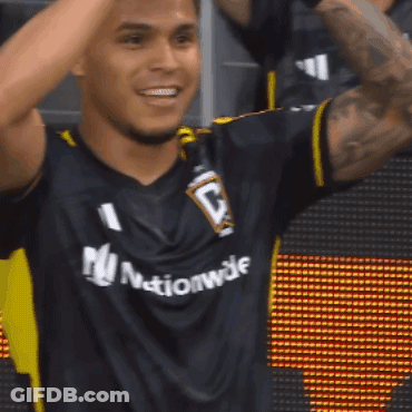 A Man Wearing A Black Jersey That Says Nationwide GIF
