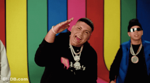 A Man Wearing A Black Sweatshirt That Says Angels On It GIF