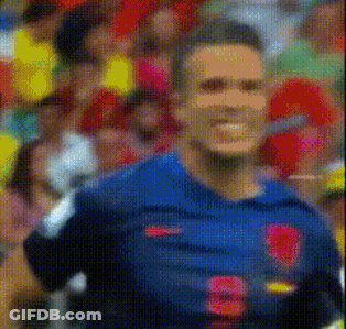 A Man Wearing A Blue Nike Shirt With The Number 8 On It GIF