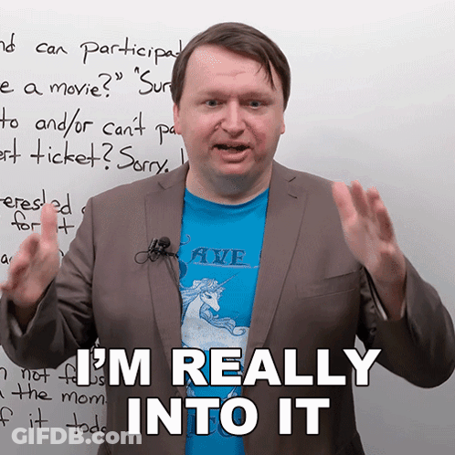 A Man Wearing A Blue Shirt That Says Ave On It GIF