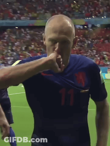 A Man Wearing A Blue Shirt With The Number 11 On It GIF