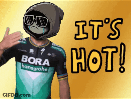 A Man Wearing A Bora Hansgrohe Jersey Giving A Thumbs Up GIF