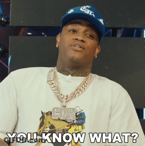 A Man Wearing A Corona Hat And A Shirt That Says You Know What On It GIF
