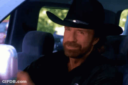 A Man Wearing A Cowboy Hat Is Sitting In A Car GIF