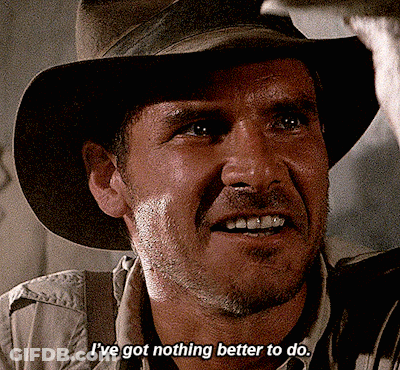 A Man Wearing A Cowboy Hat Says I 'Ve Got Nothing Better To Do GIF