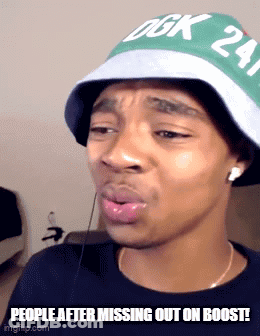 A Man Wearing A Green And White Dgk Hat Makes A Funny Face GIF