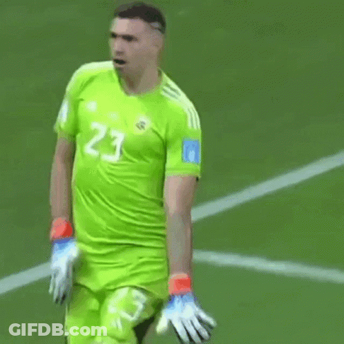 A Man Wearing A Green Jersey With The Number 23 On It GIF