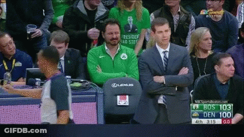 A Man Wearing A Green Shirt That Says President 40 Steps GIF