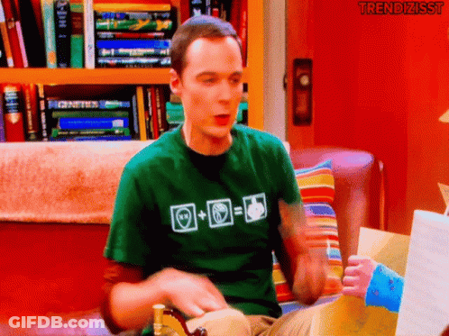 Man Wearing Green T-Shirt With Plus Sign GIF
