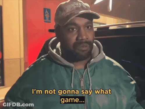 A Man Wearing A Hat And A Green Jacket Says " I 'M Not Gonna Say What Game " GIF