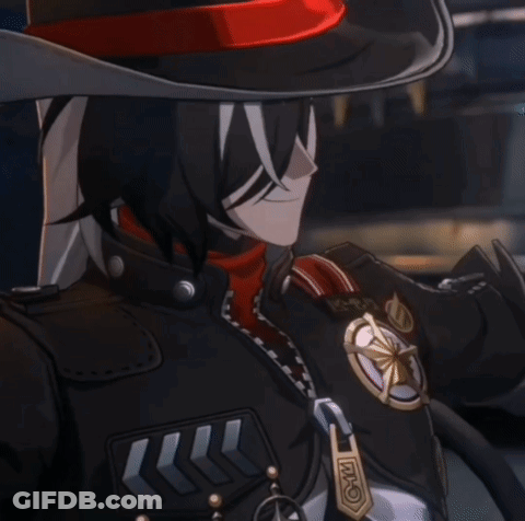 Man Wearing Hat And Jacket With GM Badge GIF