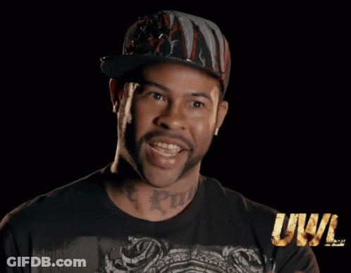 A Man Wearing A Hat And A T-Shirt That Says Jwa GIF