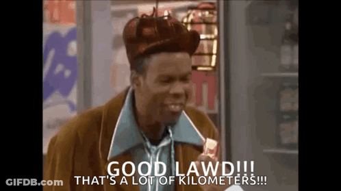 A Man Wearing A Hat And Tie Is Holding A Candy Bar And Says Good Lawd !!! GIF